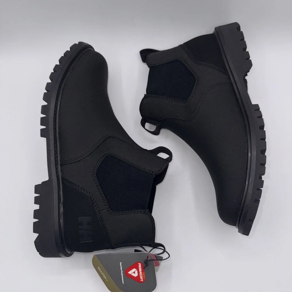 Helly Hansen‎ Keystone Primaloft Boots Men's Size 9 Black Leather
